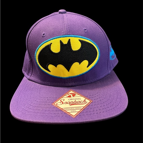 Batman DC Comics Flat Bill Cap - Picture 1 of 3